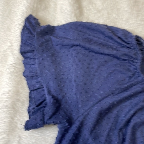 W5‎ blue detailed blouse - Picture 4 of 6